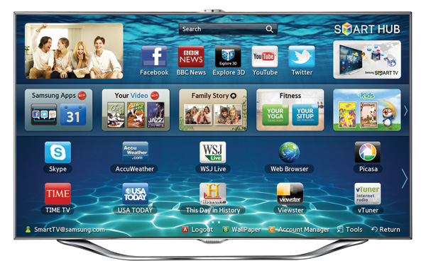 Samsung smart tévé