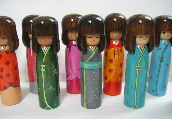 Kokeshi babák