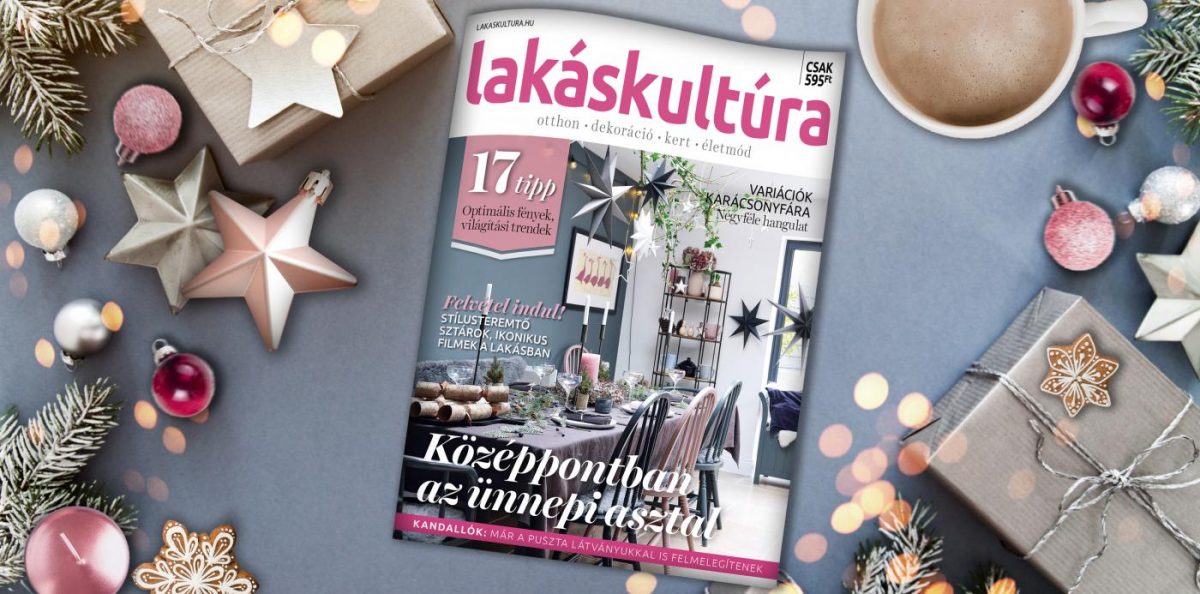 Lakáskultúra december