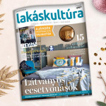 2022 januári Lakáskultúra magazin borító